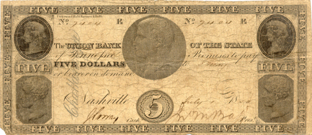 Union Bank $5
